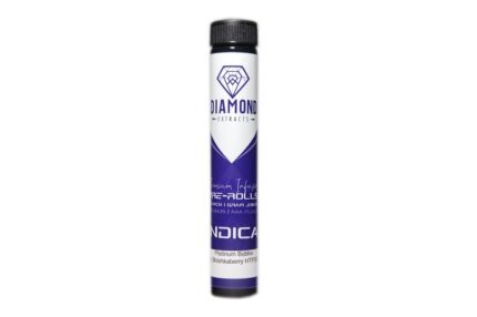 Diamond Pre-Rolls - HTFSE - Platinum Bubba x Shishkaberry (3 x 1g)
