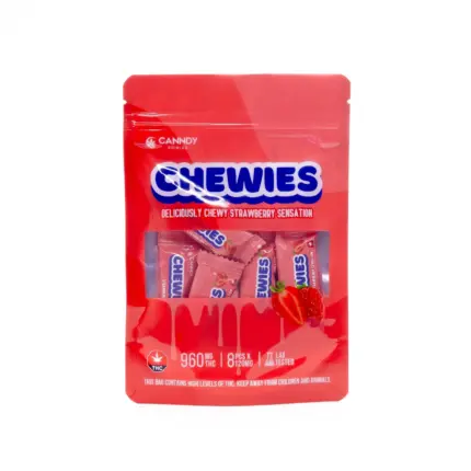 Canndy Edibles - Chewies (Strawberry Sensation 960mg THC)