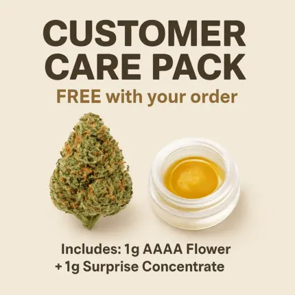 GDR Customer Care Pack (1g AAAA + 1g Concentrate)