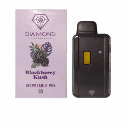 Diamond Disposable Vapes 3g - Blackberry Kush (Indica)