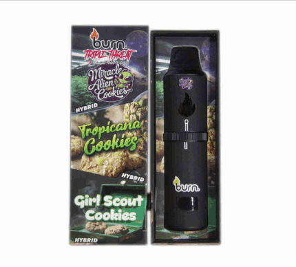 Burn Triple Threat Vape (9g) - Miracle Cookies + Tropicana Cookies + GSC