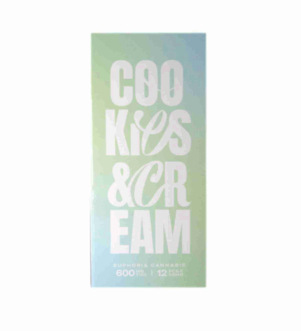 Euphoria Cannabis THC Chocolate 600mg - Cookies and Cream