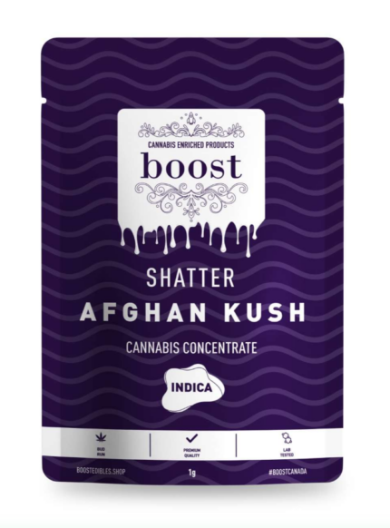 Boost 1g Shatter - Afghan Kush
